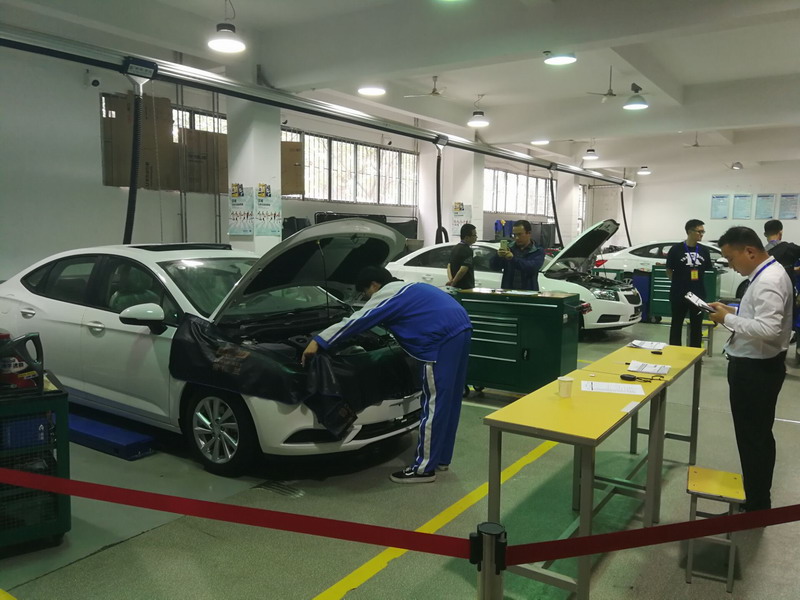 汽車工程學院成功舉辦2019年校級技能大賽